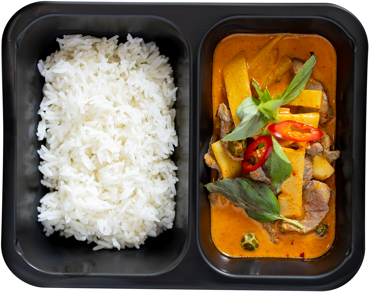 Boeuf Curry rouge